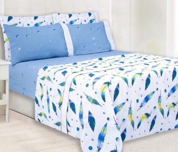 Juego De Sábanas Azul